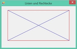 Linien und Rechtecke